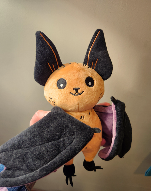 Baby Echo the Little brown bat Plushy - BatBnB